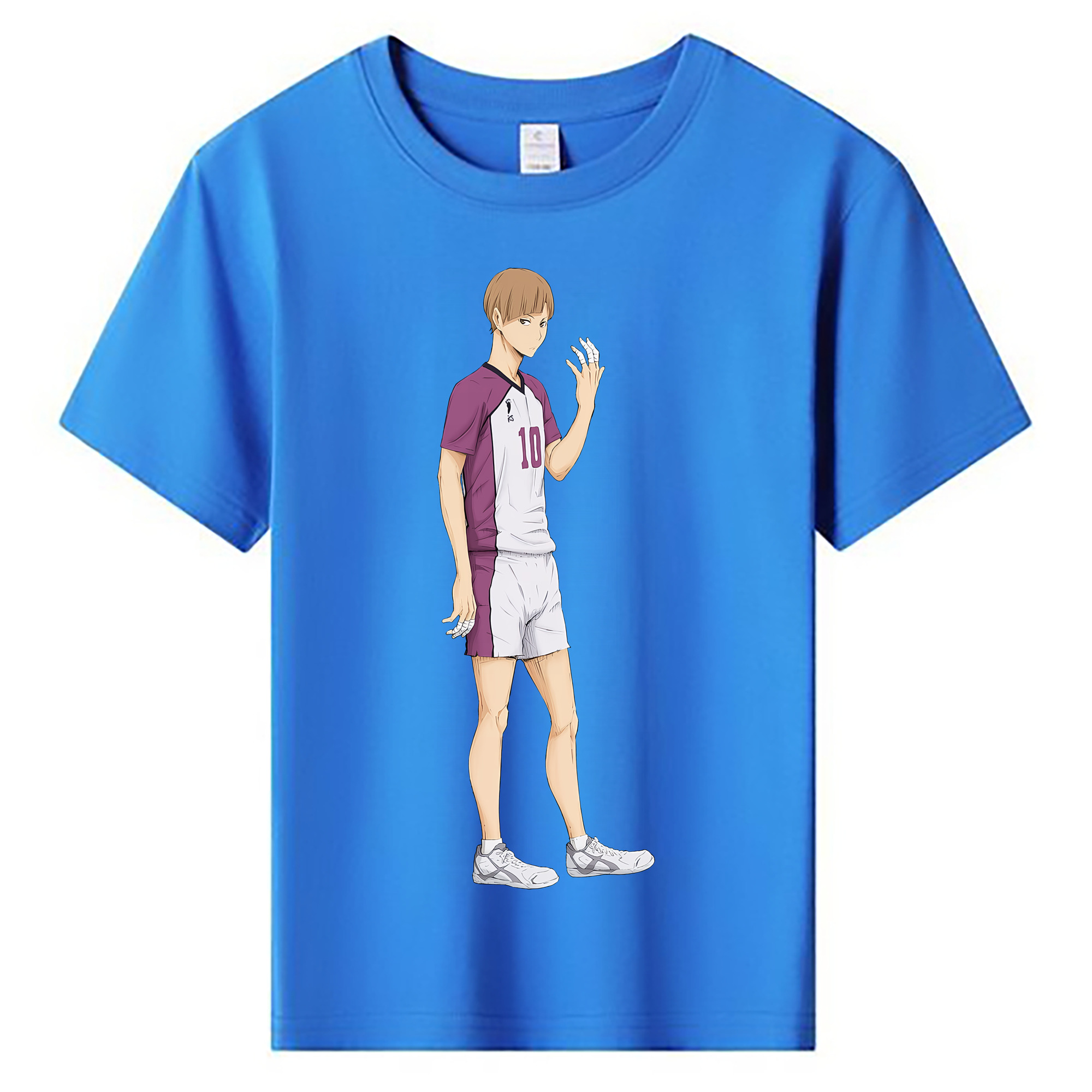 （画像用） ハイキュー!! Haikyu!! 綿100％キッズTシャツ（フロントプリント）